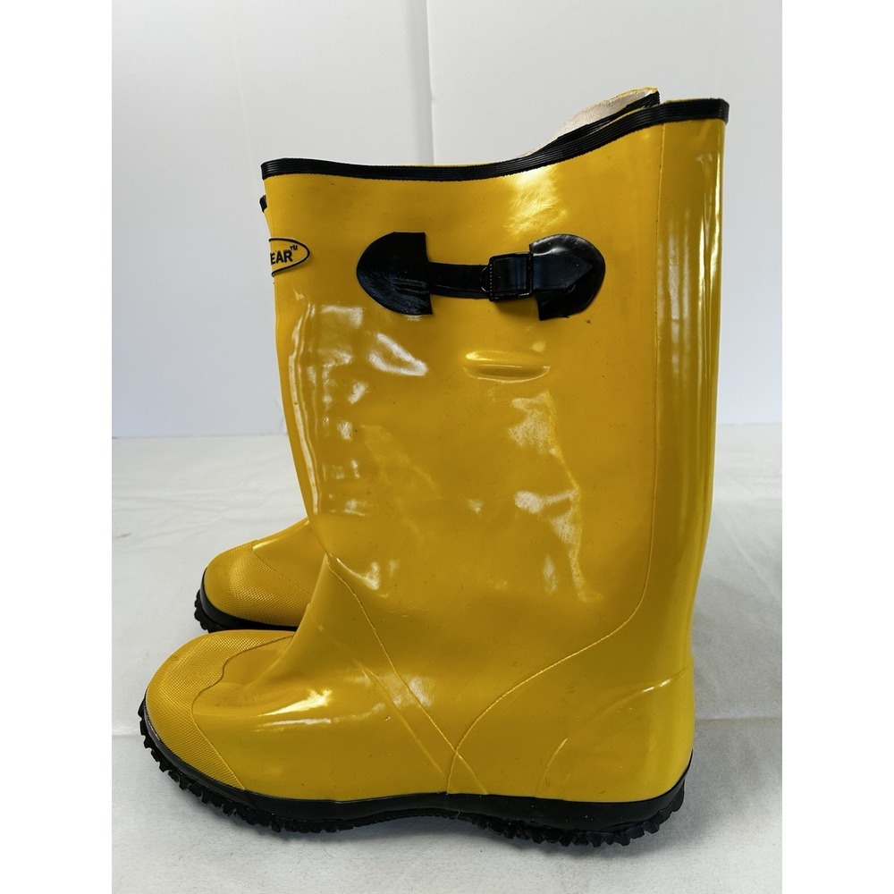 Uline Rubber Boots Yellow Durawear Size 12 S-10486 - Picture 4 of 11